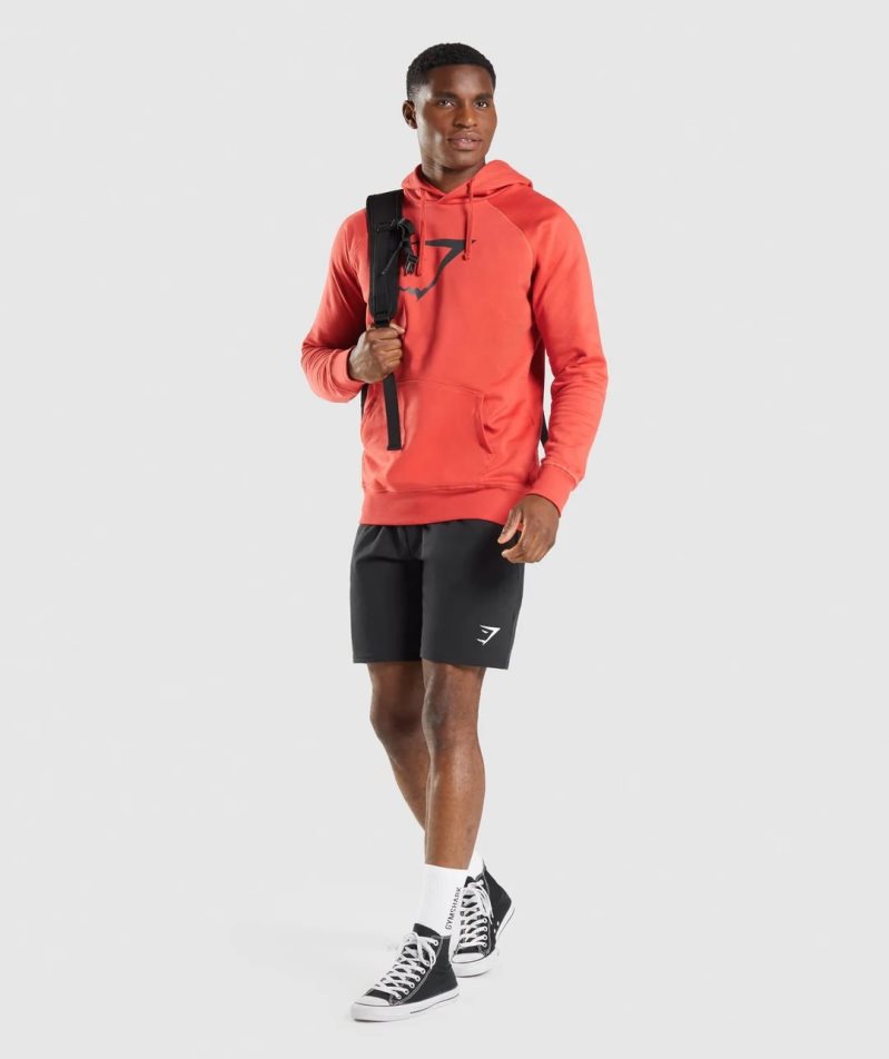 Gymshark Sharkhead Infill Hoodie Herren Orange | AT-51-PCTK