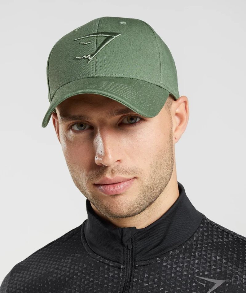 Gymshark Sharkhead Kappen Grün | AT-67-NXJS