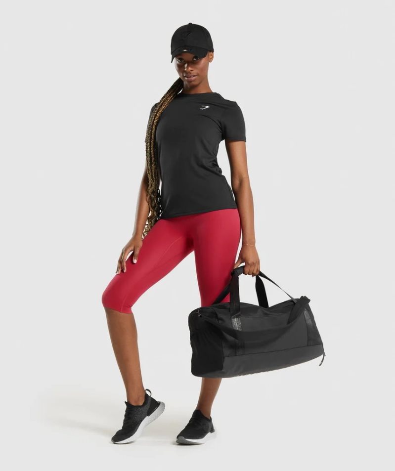 Gymshark Small Everyday Gym Sporttaschen Schwarz | AT-85-NDWH