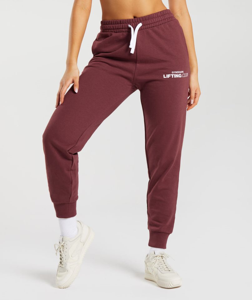 Gymshark Social Club Jogginghose Damen Braun | AT-57-KJLU