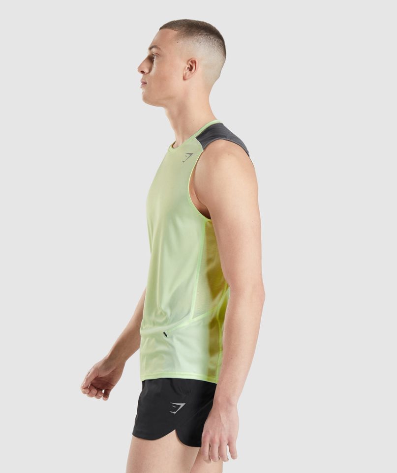 Gymshark Speed Evolve Muskelshirt Herren Mintfarben | AT-75-JGDN