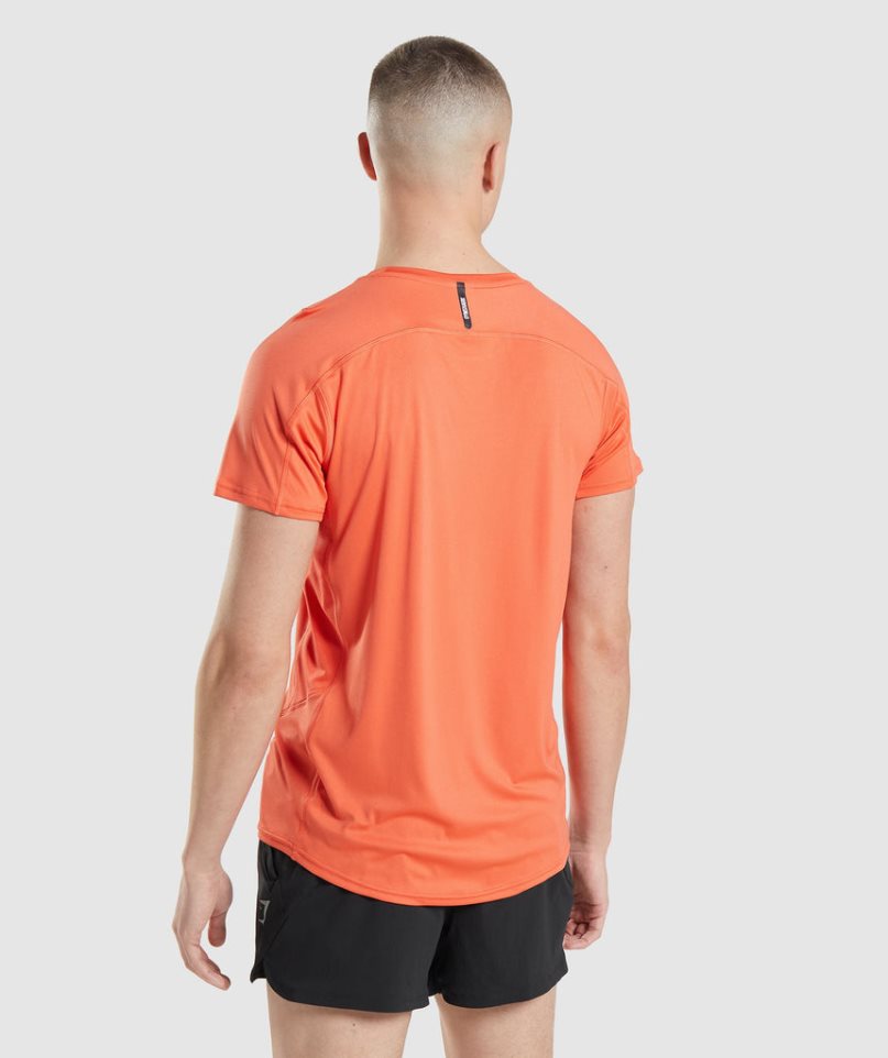 Gymshark Speed Evolve T-shirts Herren Orange | AT-74-NXHE