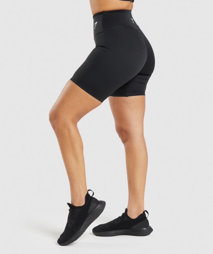 Gymshark Sport Cycling Kurze Hose Damen Schwarz | AT-12-NIUJ