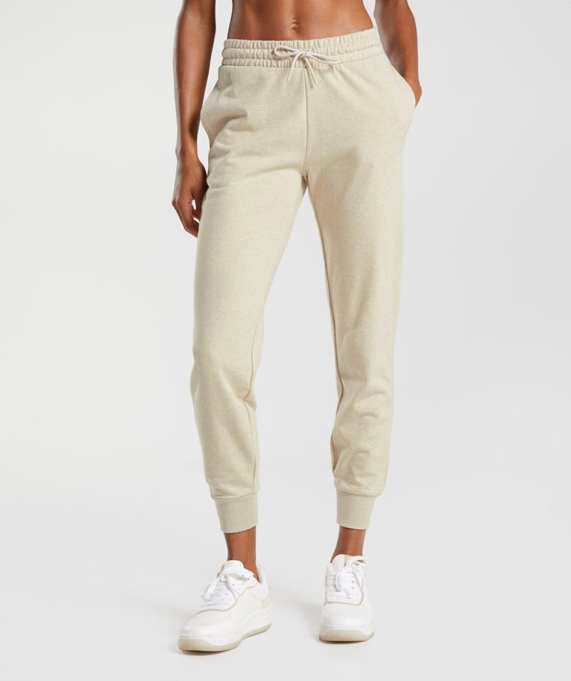 Gymshark Sport Jogginghose Damen Beige | AT-65-UOYZ