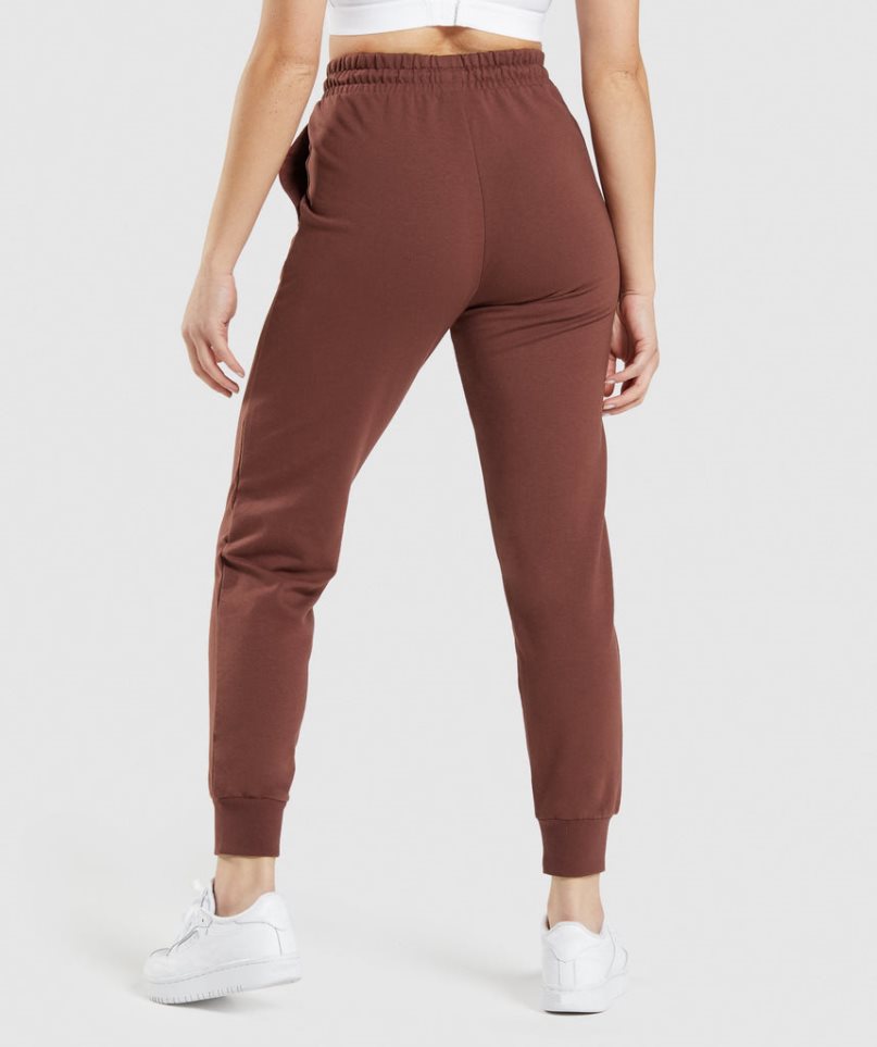 Gymshark Sport Jogginghose Damen Dunkelbraun | AT-38-EDNO