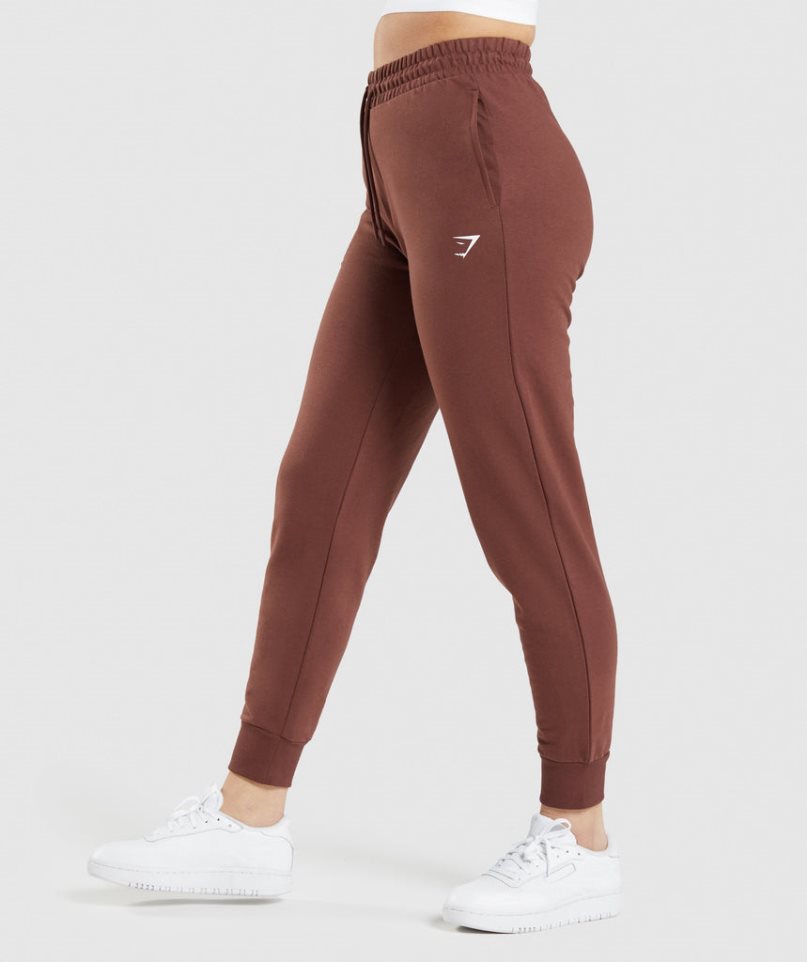 Gymshark Sport Jogginghose Damen Dunkelbraun | AT-38-EDNO