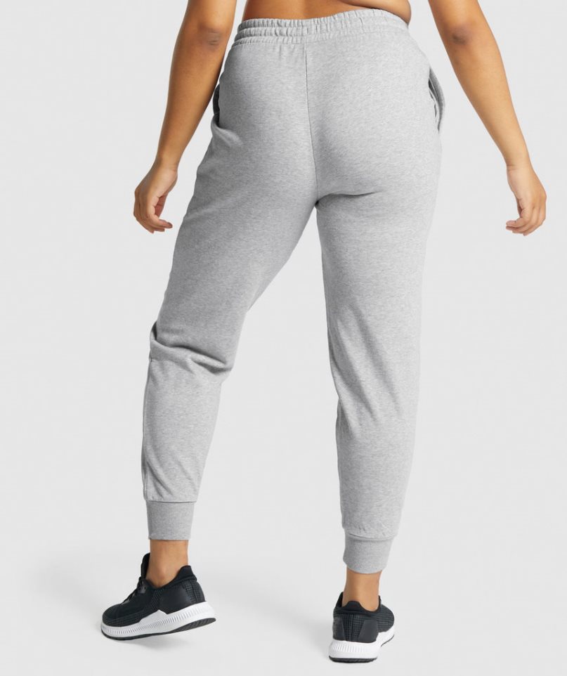 Gymshark Sport Jogginghose Damen Hellgrau | AT-52-BESZ