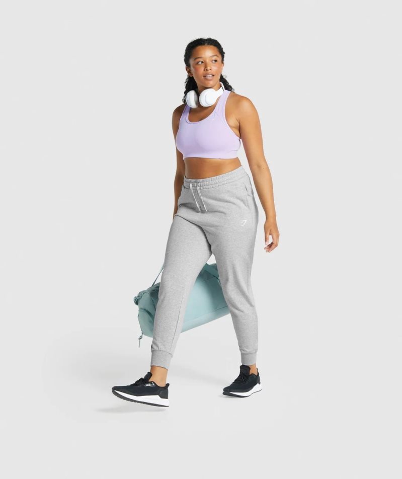 Gymshark Sport Jogginghose Damen Hellgrau | AT-52-BESZ