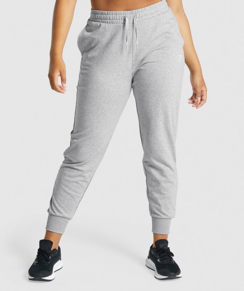 Gymshark Sport Jogginghose Damen Hellgrau | AT-52-BESZ