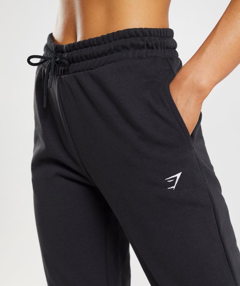 Gymshark Sport Jogginghose Damen Schwarz | AT-43-MPKX