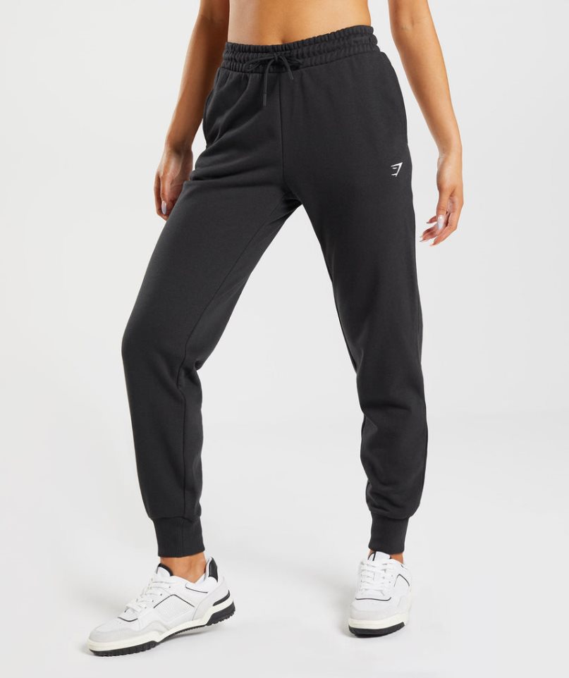 Gymshark Sport Jogginghose Damen Schwarz | AT-43-MPKX