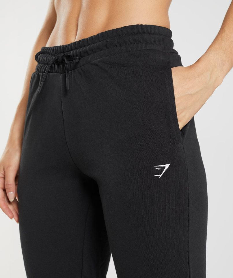 Gymshark Sport Jogginghose Damen Schwarz | AT-50-IRME