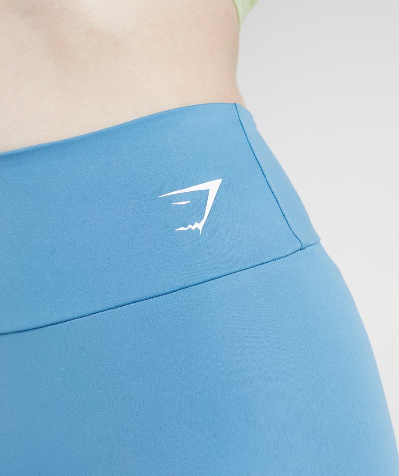 Gymshark Sport Leggings Damen Blau | AT-59-HQUE