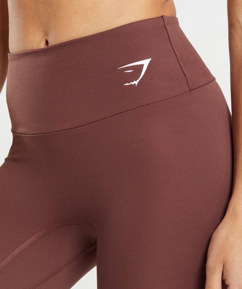 Gymshark Sport Leggings Damen Braun | AT-65-TPZA