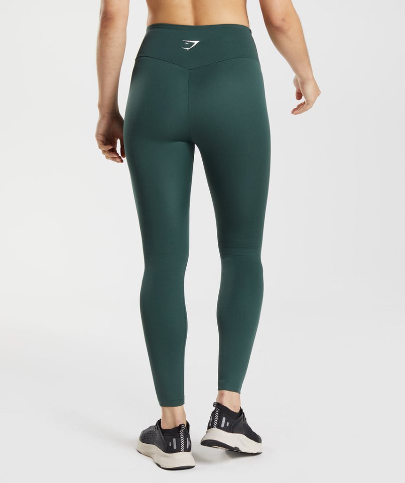 Gymshark Sport Leggings Damen Dunkelgrün | AT-95-IXNK