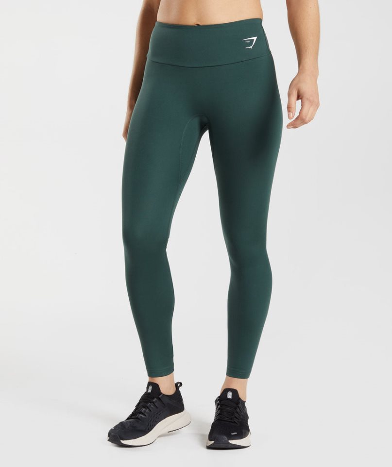 Gymshark Sport Leggings Damen Dunkelgrün | AT-95-IXNK