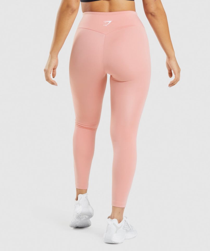 Gymshark Sport Leggings Damen Rosa | AT-28-MBXF