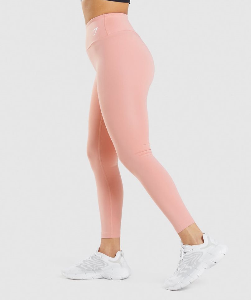 Gymshark Sport Leggings Damen Rosa | AT-28-MBXF