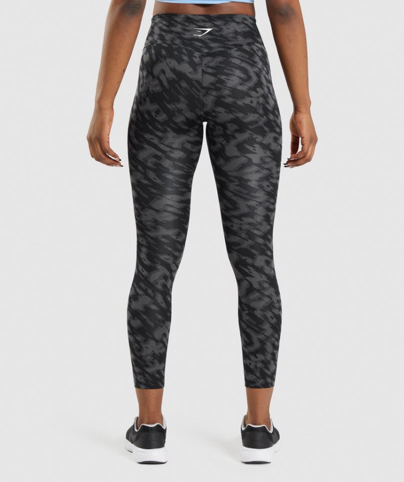 Gymshark Sport Leggings Damen Schwarz | AT-65-XYND