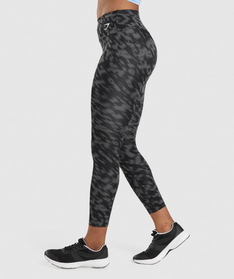 Gymshark Sport Leggings Damen Schwarz | AT-65-XYND