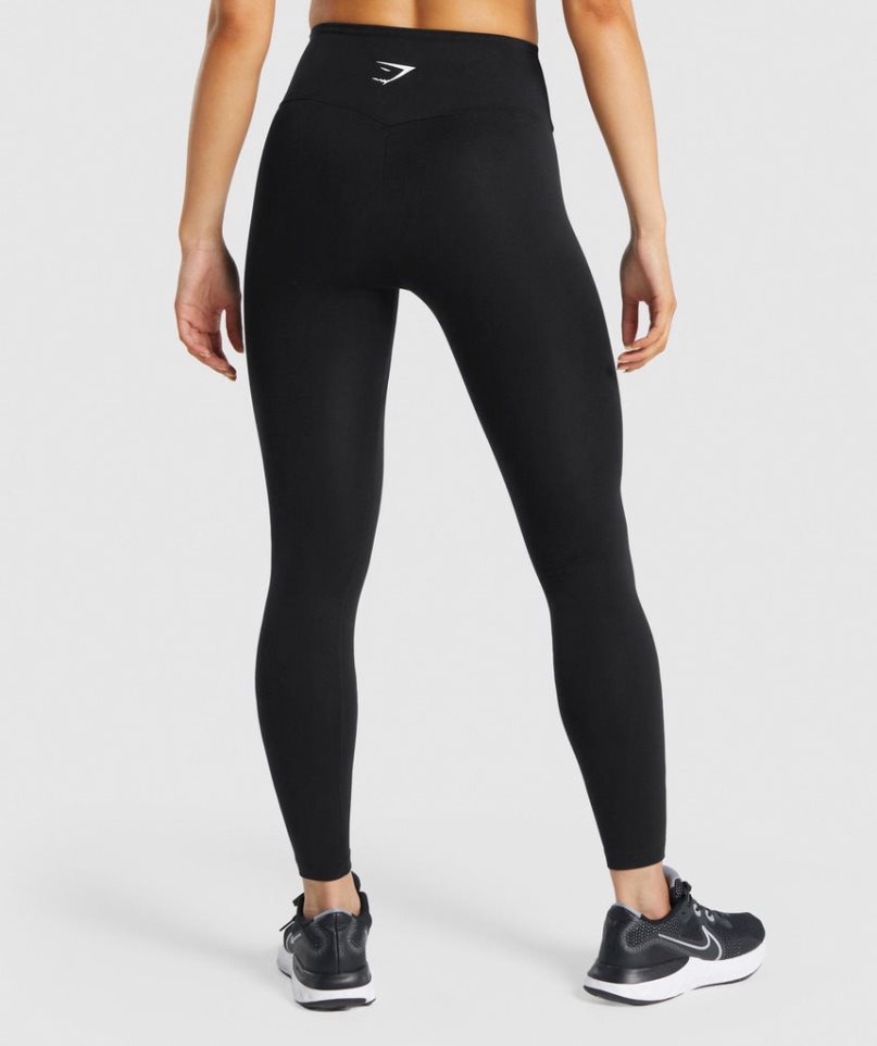 Gymshark Sport Leggings Damen Schwarz | AT-70-PSCV