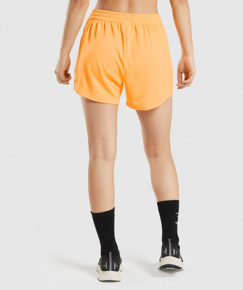 Gymshark Sport Loose Kurze Hose Damen Orange | AT-87-VJYT