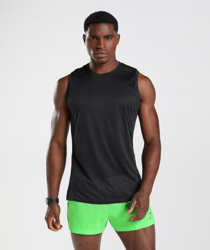 Gymshark Sport Muskelshirt Herren Schwarz | AT-91-VNCQ