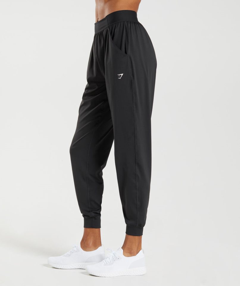 Gymshark Sport Performance Jogginghose Damen Schwarz | AT-64-TCVB