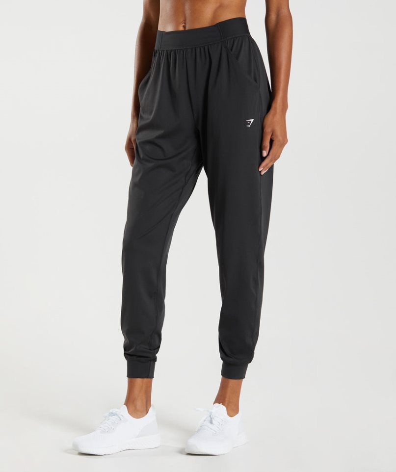 Gymshark Sport Performance Jogginghose Damen Schwarz | AT-64-TCVB