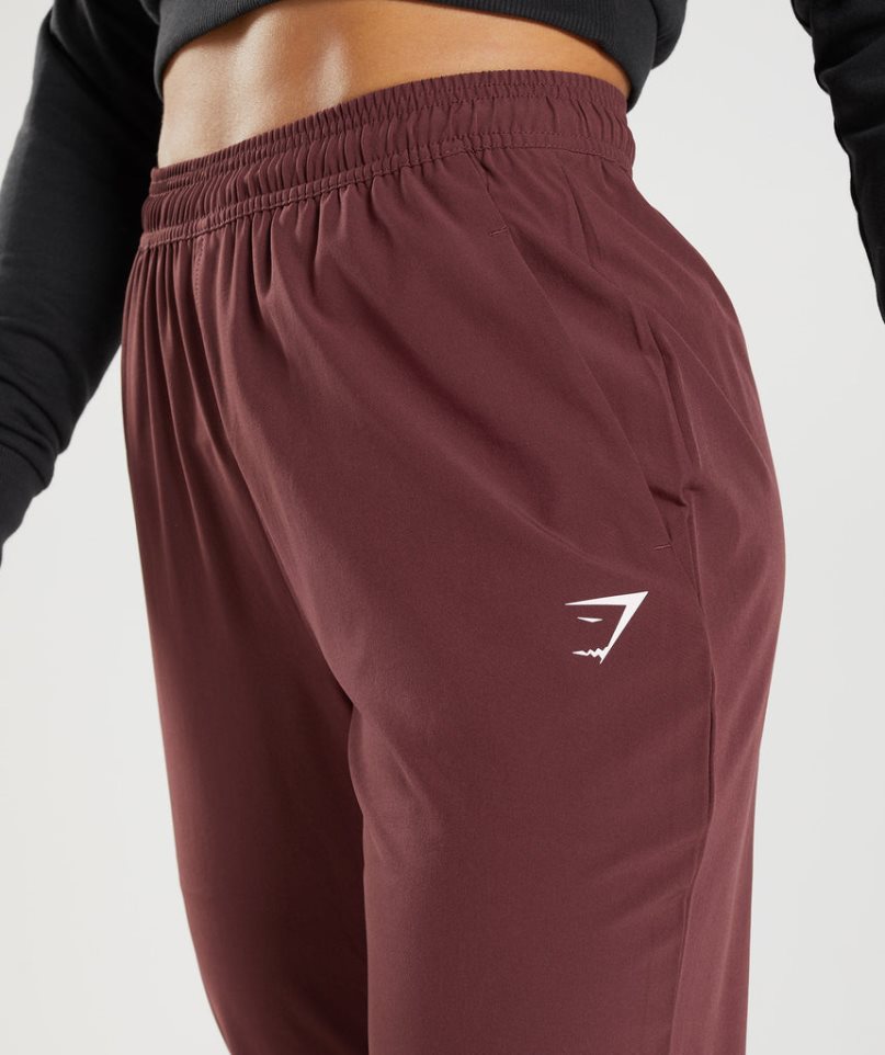 Gymshark Sport Woven Jogginghose Damen Dunkelbraun | AT-58-XBVY