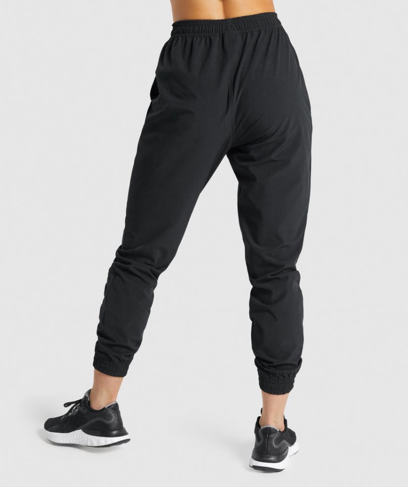 Gymshark Sport Woven Jogginghose Damen Schwarz | AT-78-PBKQ