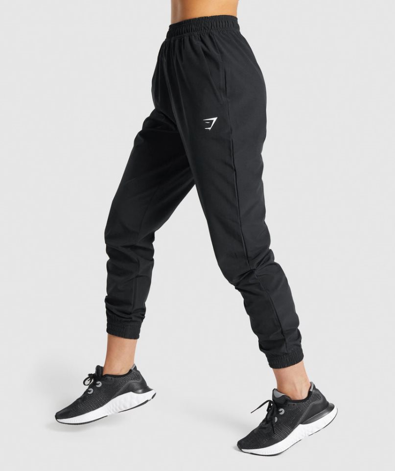 Gymshark Sport Woven Jogginghose Damen Schwarz | AT-78-PBKQ