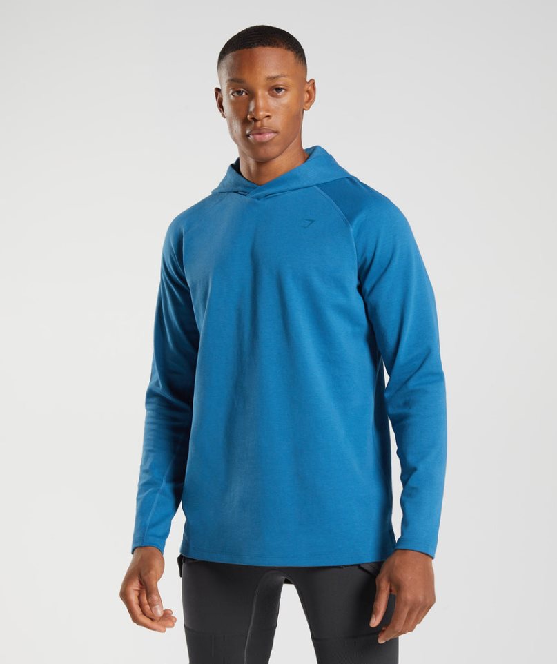 Gymshark Studio Hoodie Herren Blau | AT-60-RJXN