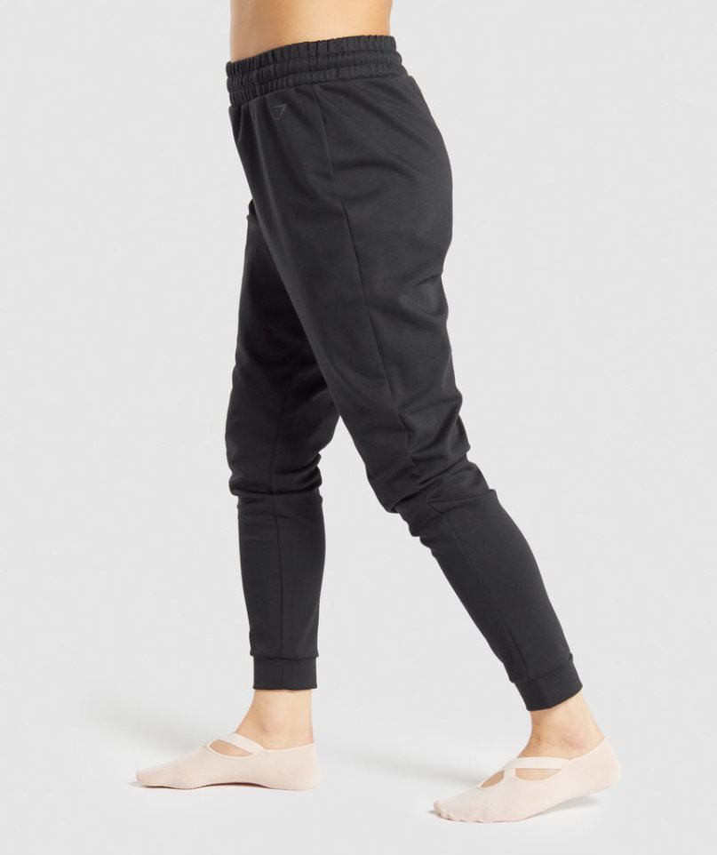 Gymshark Studio Jogginghose Damen Schwarz | AT-79-UODZ