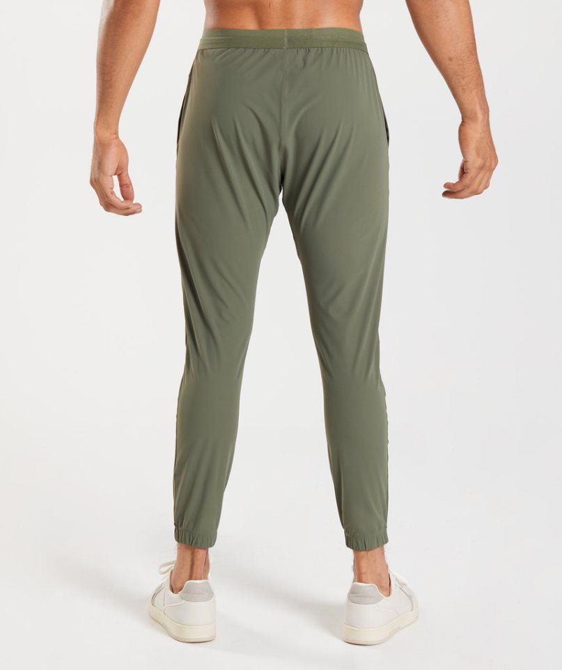 Gymshark Studio Jogginghose Herren Olivgrün | AT-81-ATPG