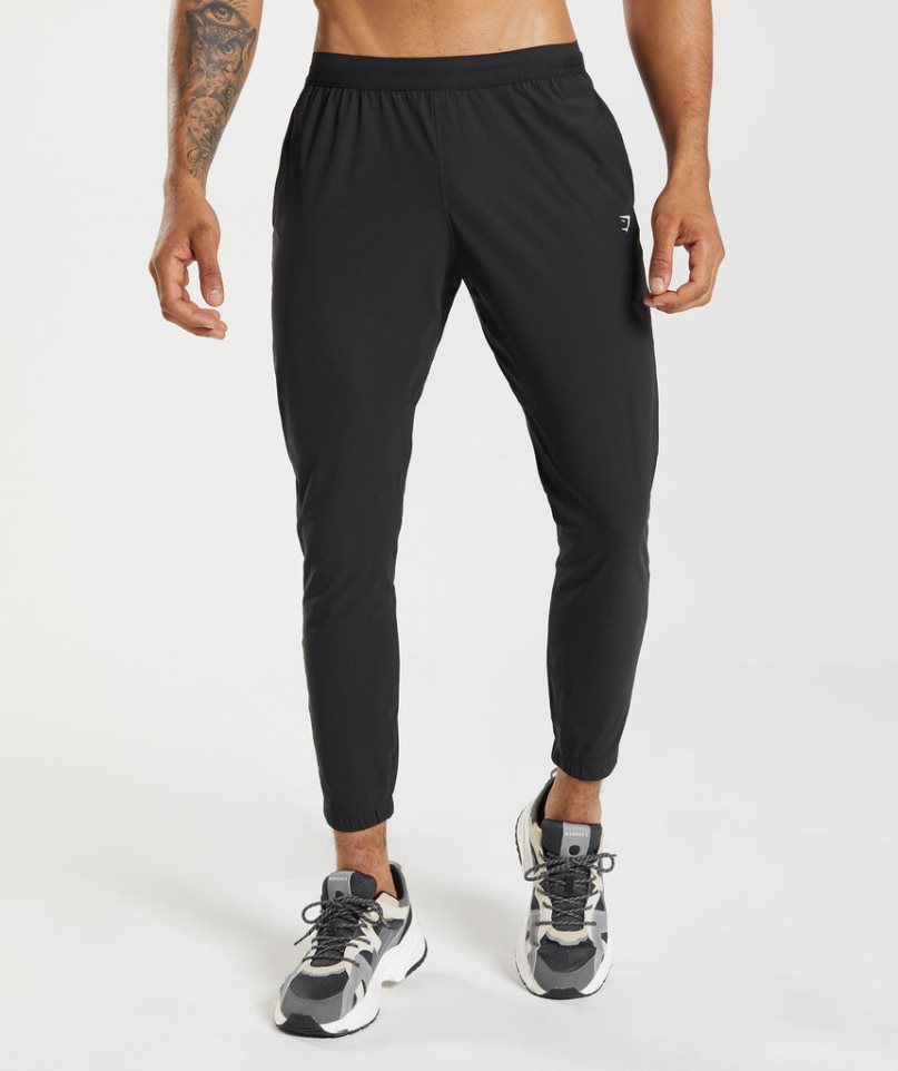 Gymshark Studio Jogginghose Herren Schwarz | AT-68-PWBS