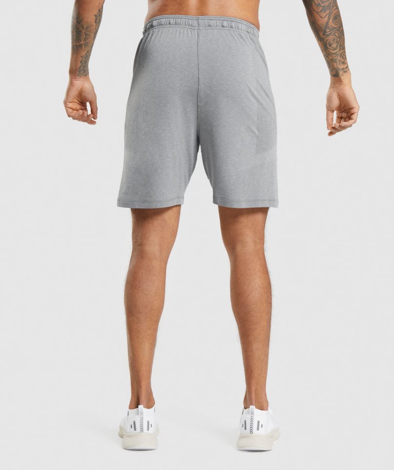 Gymshark Vital Light Kurze Hose Herren Grau | AT-91-BHPV