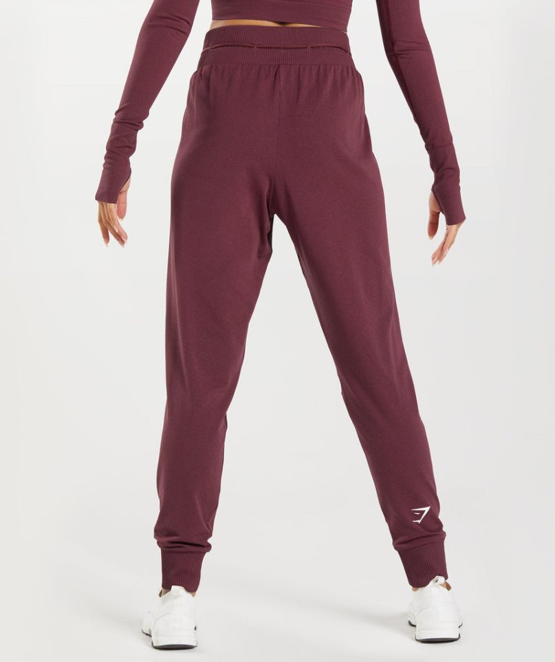 Gymshark Vital Seamless 2.0 Jogginghose Damen Bordeaux | AT-03-CPYI