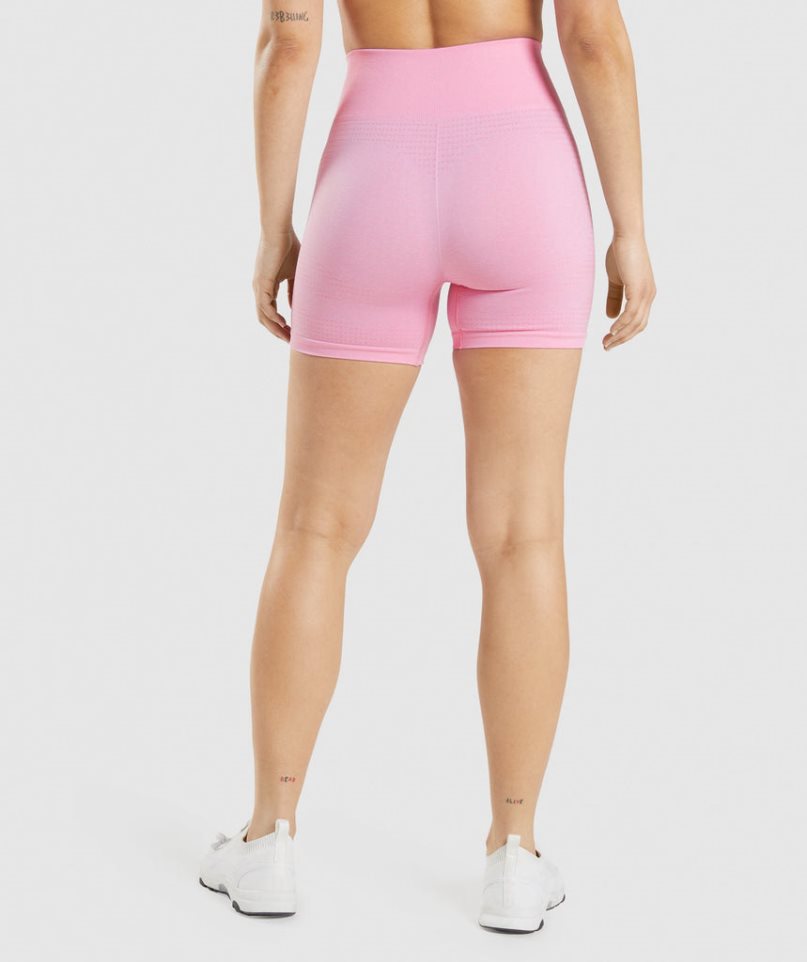 Gymshark Vital Seamless 2.0 Kurze Hose Damen Rosa | AT-14-NSAK