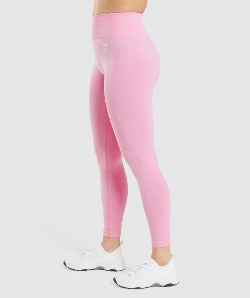 Gymshark Vital Seamless 2.0 Leggings Damen Rosa | AT-09-MXZB