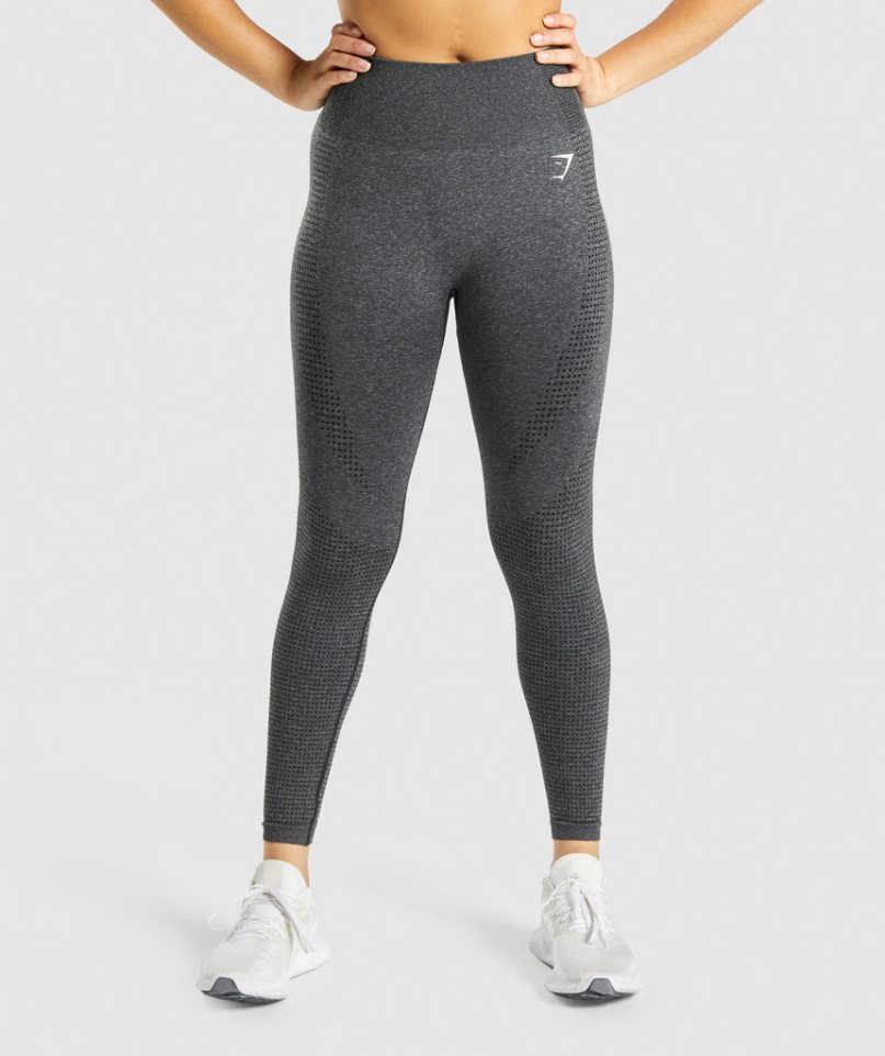 Gymshark Vital Seamless 2.0 Leggings Damen Grau | AT-42-YXEO