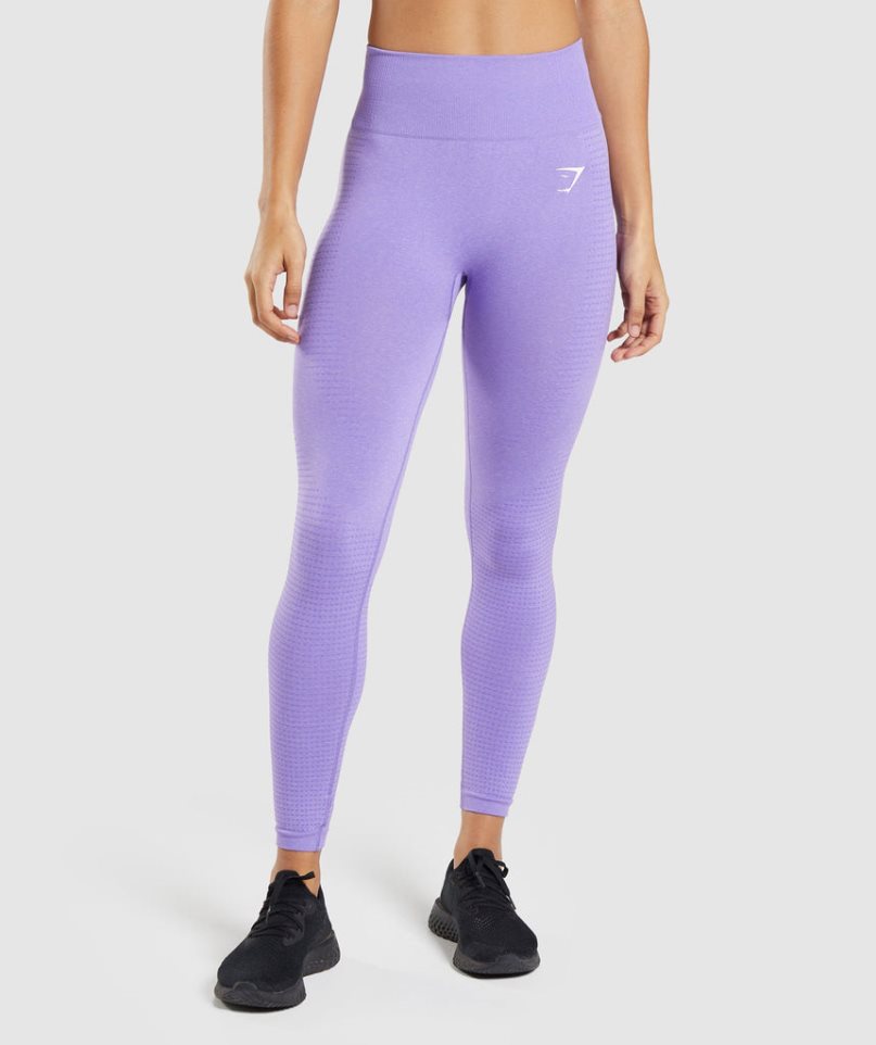 Gymshark Vital Seamless 2.0 Leggings Damen Lavendel | AT-53-JSUM