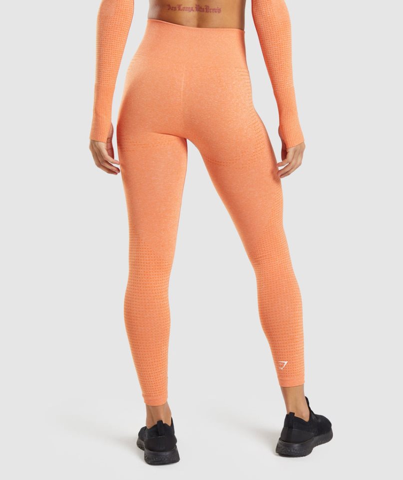 Gymshark Vital Seamless 2.0 Leggings Damen Orange | AT-76-GANF