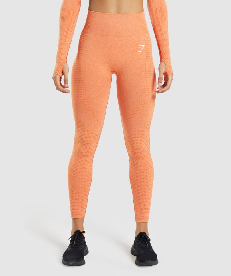 Gymshark Vital Seamless 2.0 Leggings Damen Orange | AT-76-GANF