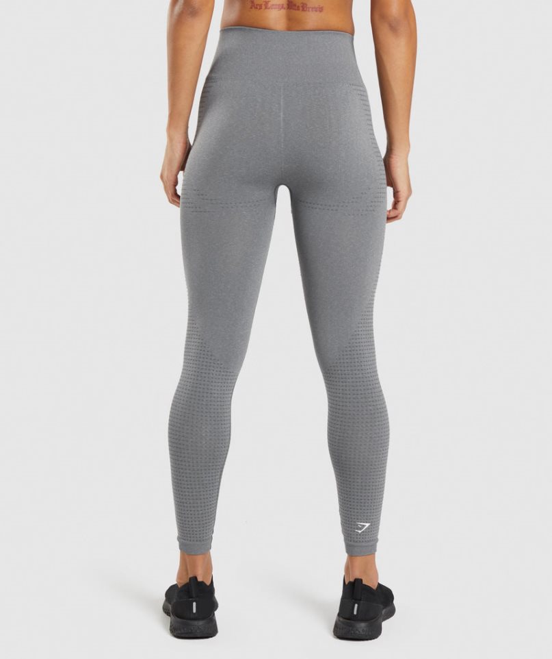 Gymshark Vital Seamless 2.0 Leggings Damen Grau | AT-76-KRNG