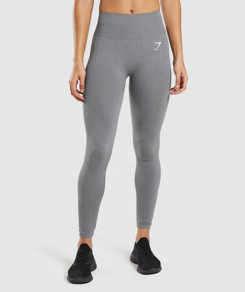 Gymshark Vital Seamless 2.0 Leggings Damen Grau | AT-76-KRNG