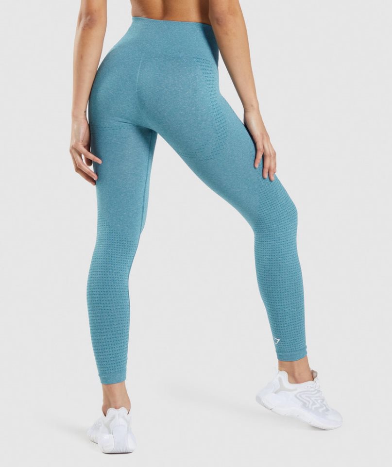 Gymshark Vital Seamless 2.0 Leggings Damen Türkis | AT-86-JPWR