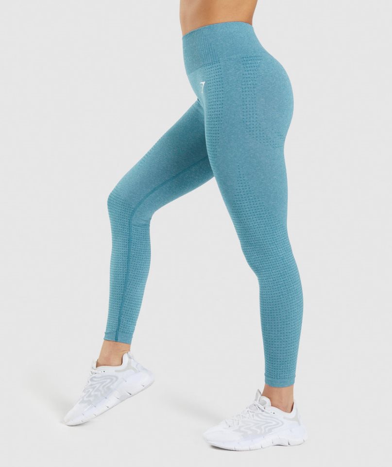 Gymshark Vital Seamless 2.0 Leggings Damen Türkis | AT-86-JPWR