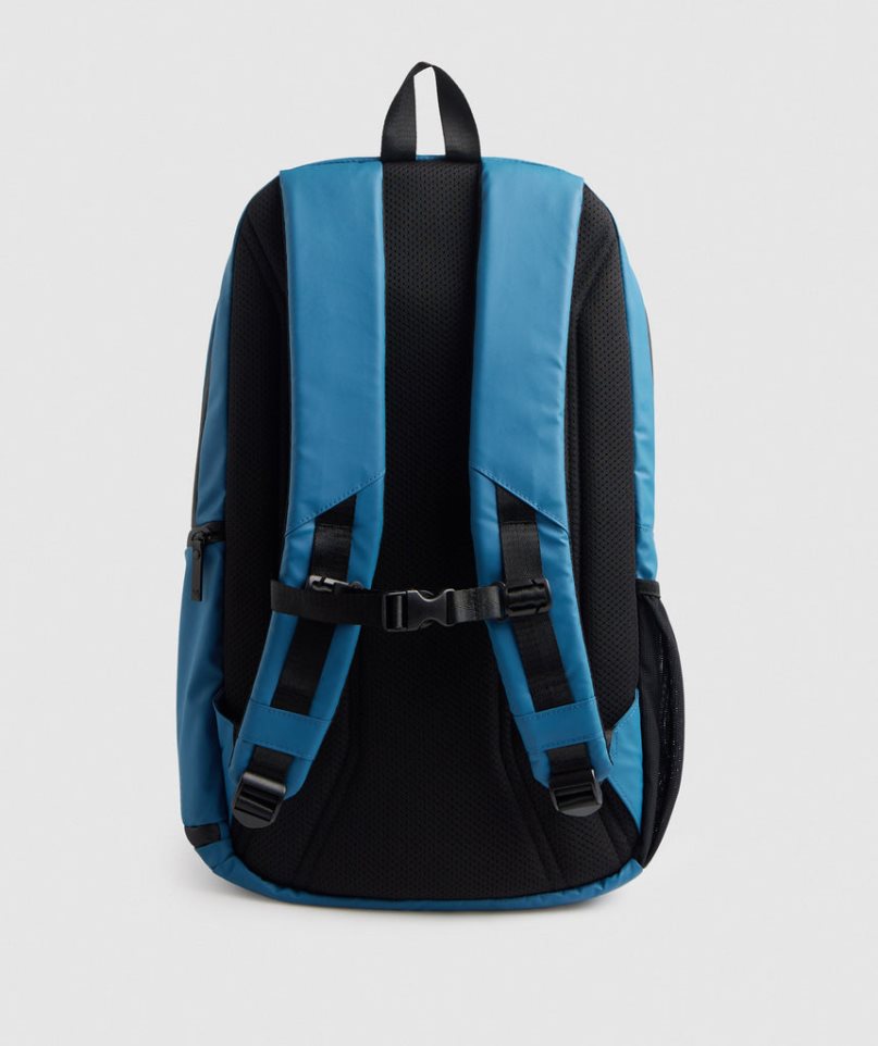 Gymshark X-Series 0.1 Rucksäcke Blau | AT-08-JAVX