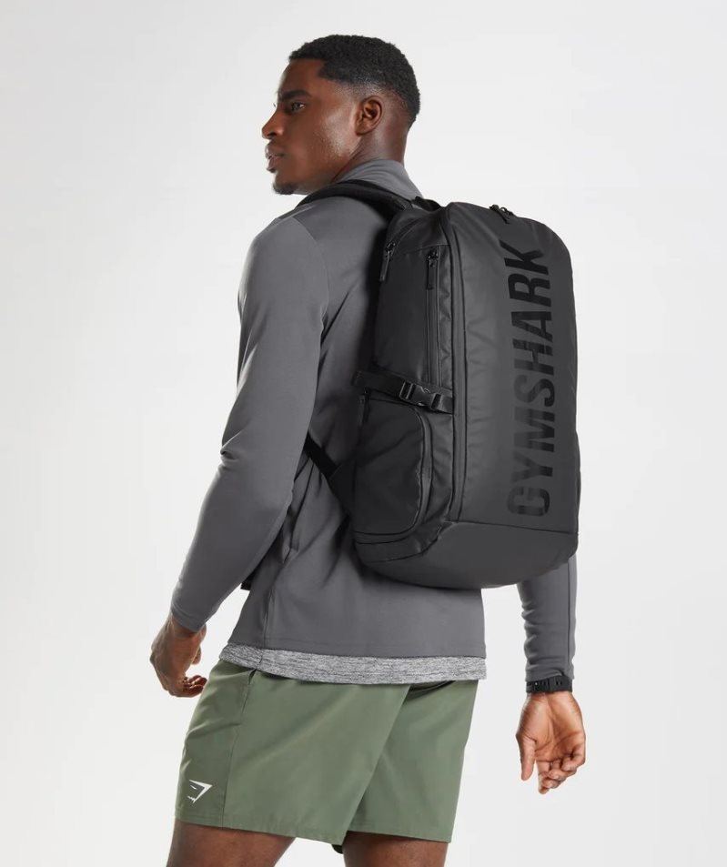 Gymshark X-Series 0.3 Rucksäcke Schwarz | AT-91-VAKP